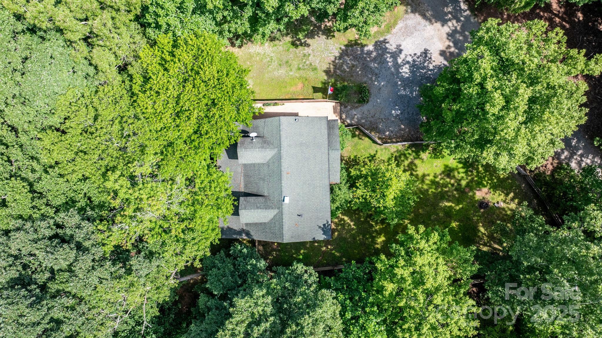 211 Granite Ridge Nebo, NC 28761 - Photo 41 of 43 an aerial view of a house with a yard