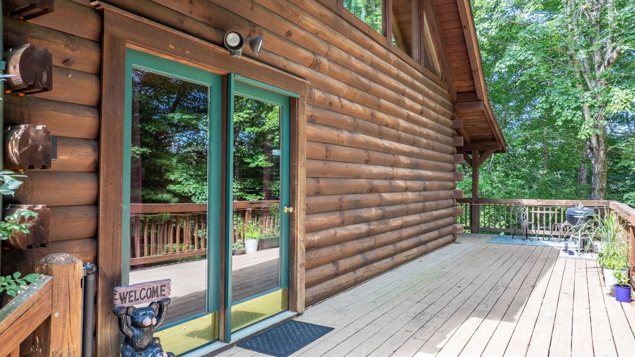211 Granite Ridge Nebo, NC 28761 - Photo 7 of 43 a view of a two chairs in the balcony