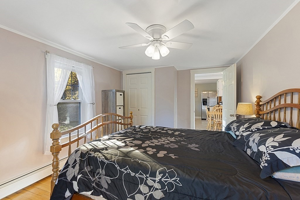 86 East Road Westminster, MA 01473 - Photo 21 of 29 a bedroom with a bed and wooden floor