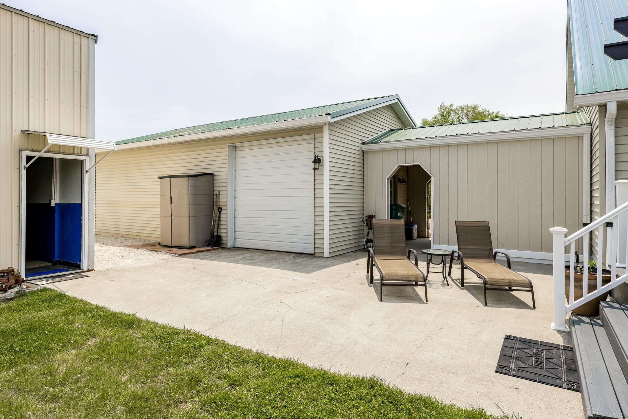 5393 Sheridan Line Road Croswell, MI 48422 - Photo 48 of 71 Rear Garage Door for thru-n-thru Access