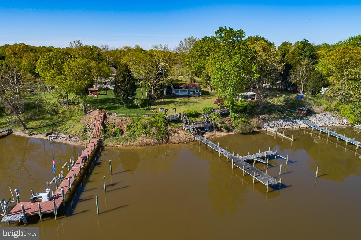 4850 Friendship Acres Road Nanjemoy, MD 20662 - Photo 24 of 27 Beautiful picture from above of the water