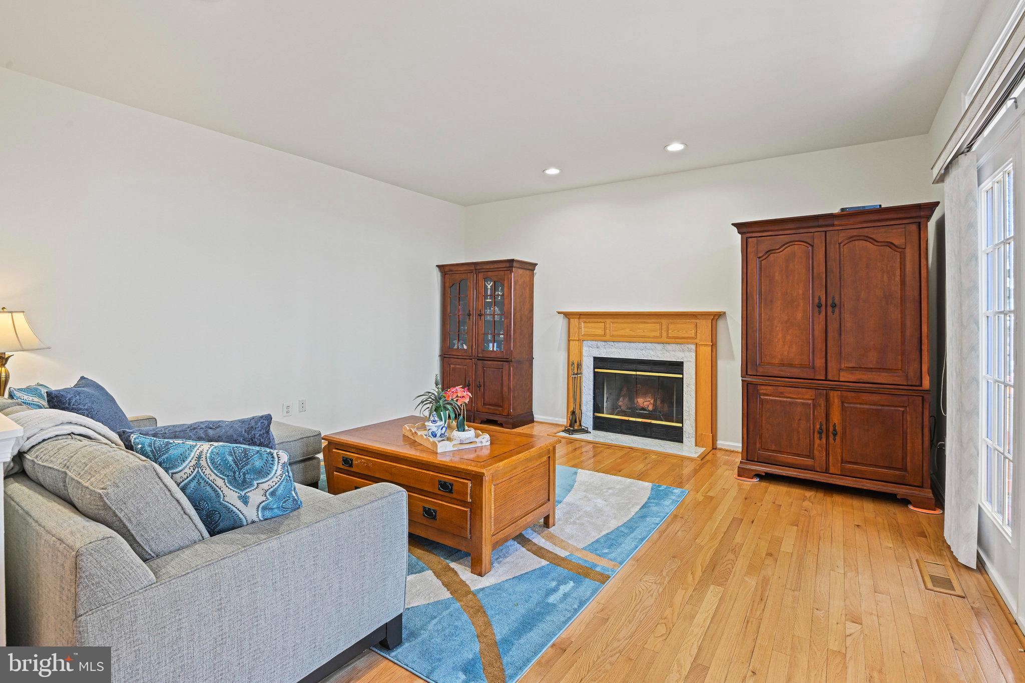 20678 Citation Drive Ashburn, VA 20147 - Photo 10 of 22 a living room with furniture and a fireplace