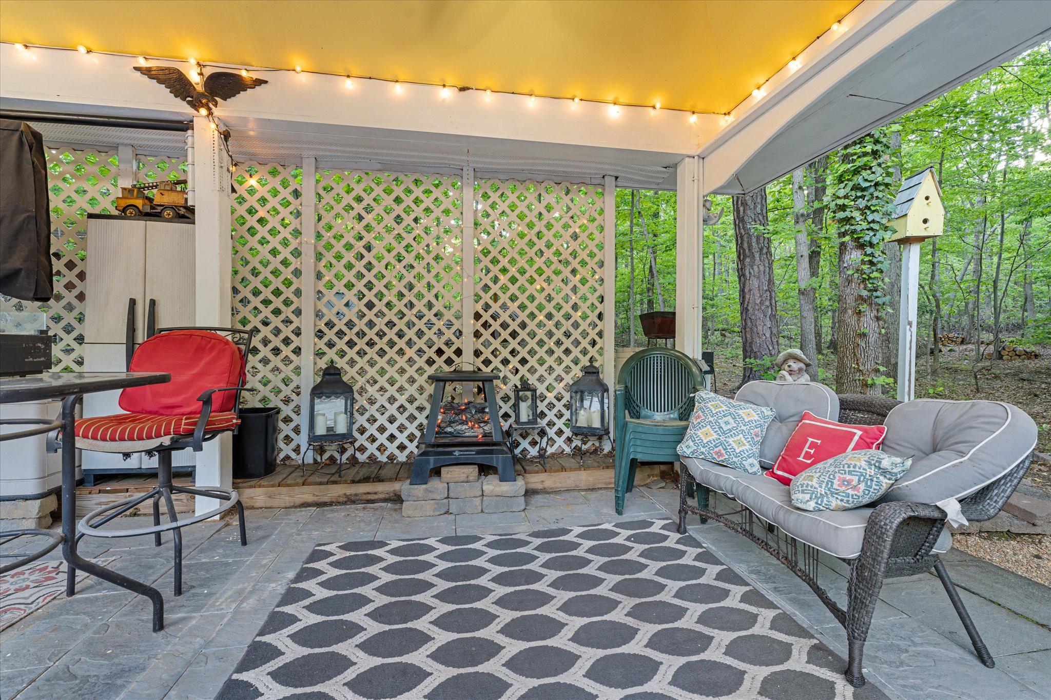 3800 Mountain Road Haymarket, VA 20169 - Photo 33 of 73 Covered outdoor grill and lounge pavilion/gazebo.