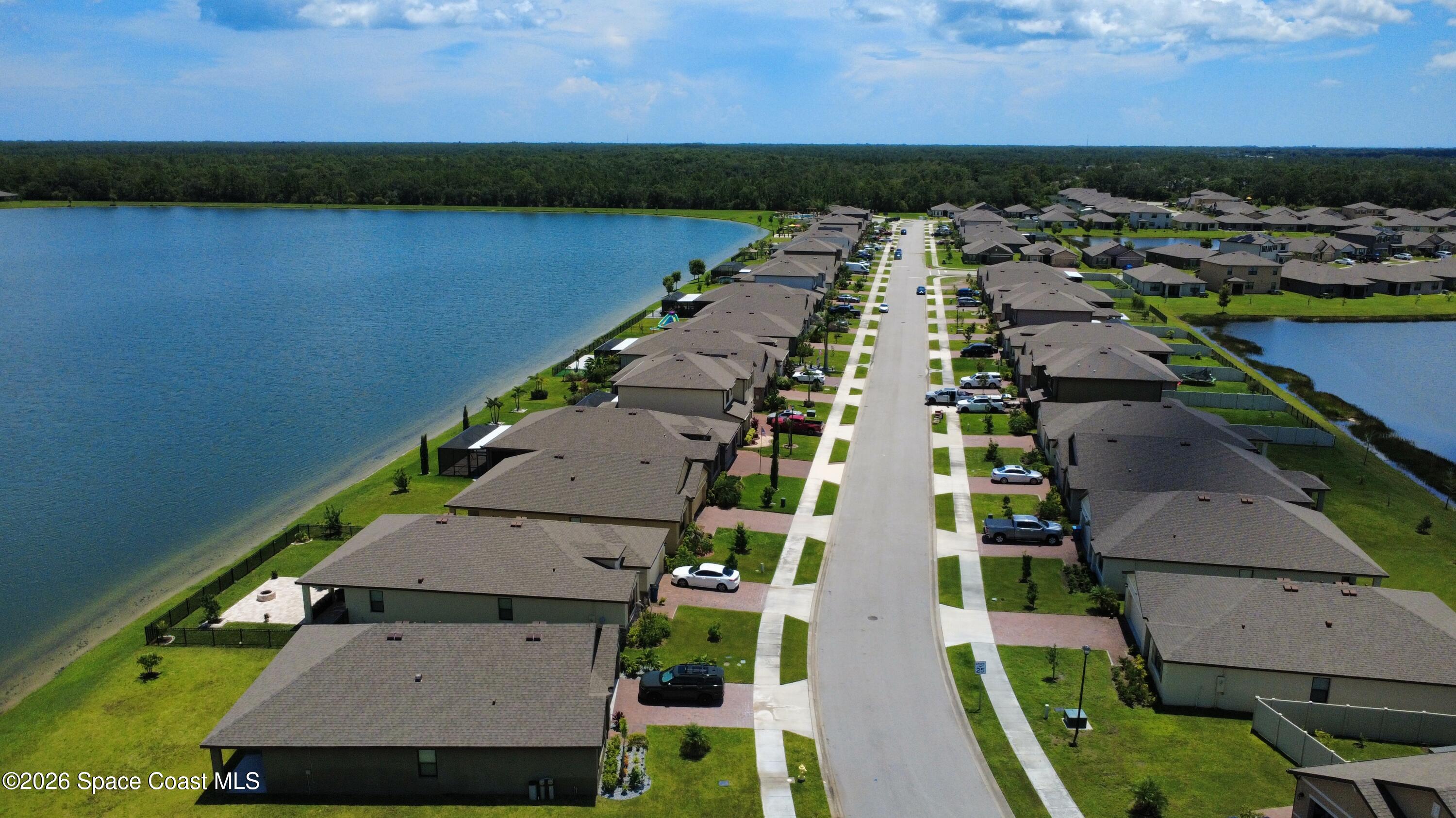 3659 Foggy Mist Road Southeast Palm Bay, FL 32909 - Photo 6 of 22 drone view