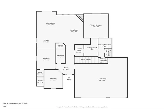 $480,000 | 19935 West 221st Street, Spring Hill, KS 66083