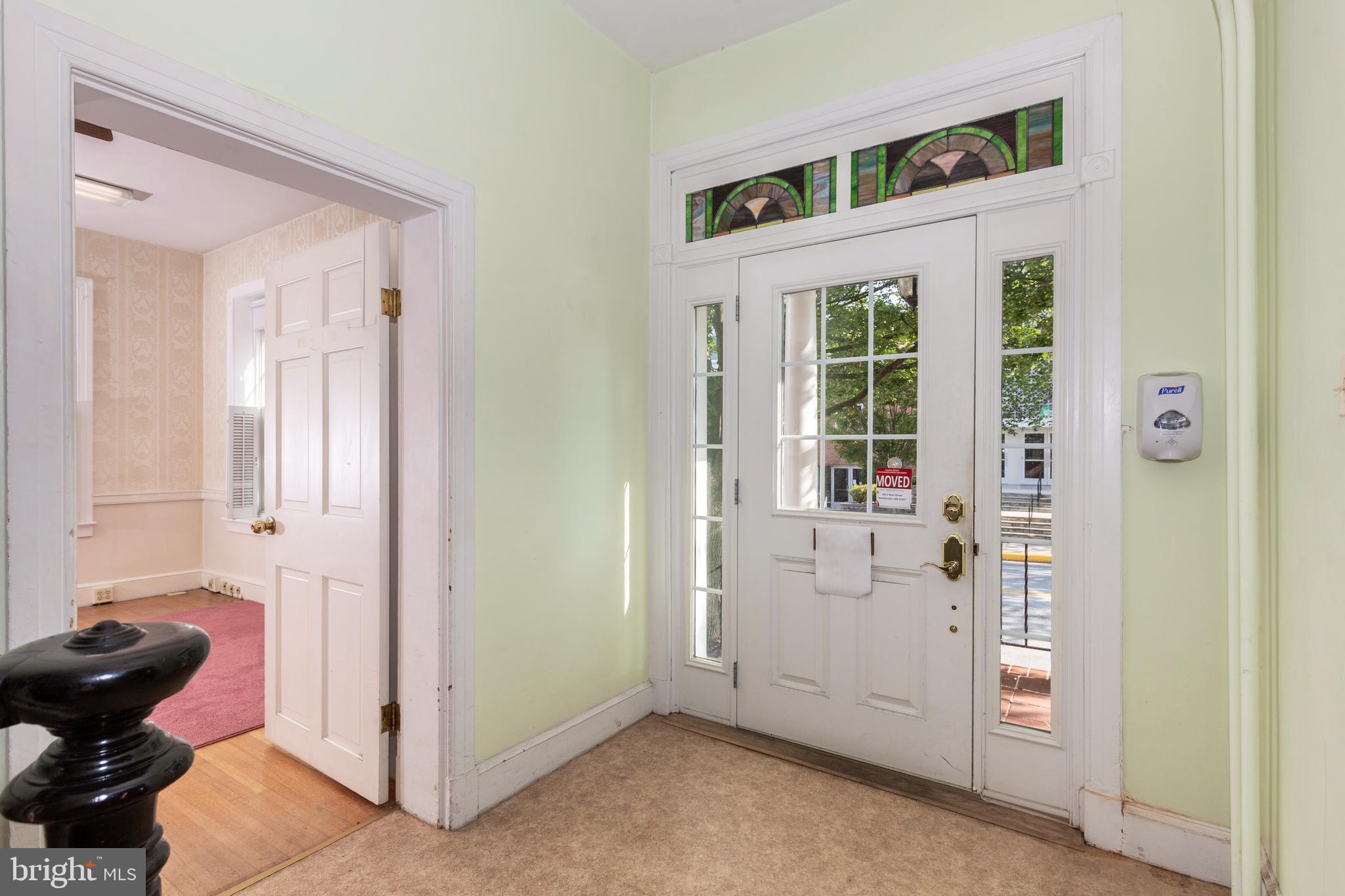 162 East Main Street Westminster, MD 21157 - Photo 7 of 50 Beautiful front entrance with stain glass transoms