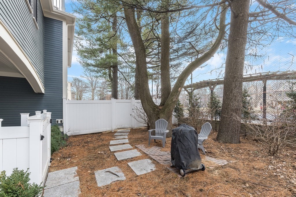 81-83 Alpine Street, Unit 2 Somerville, MA 02144 - Photo 20 of 24 a view of backyard with green space