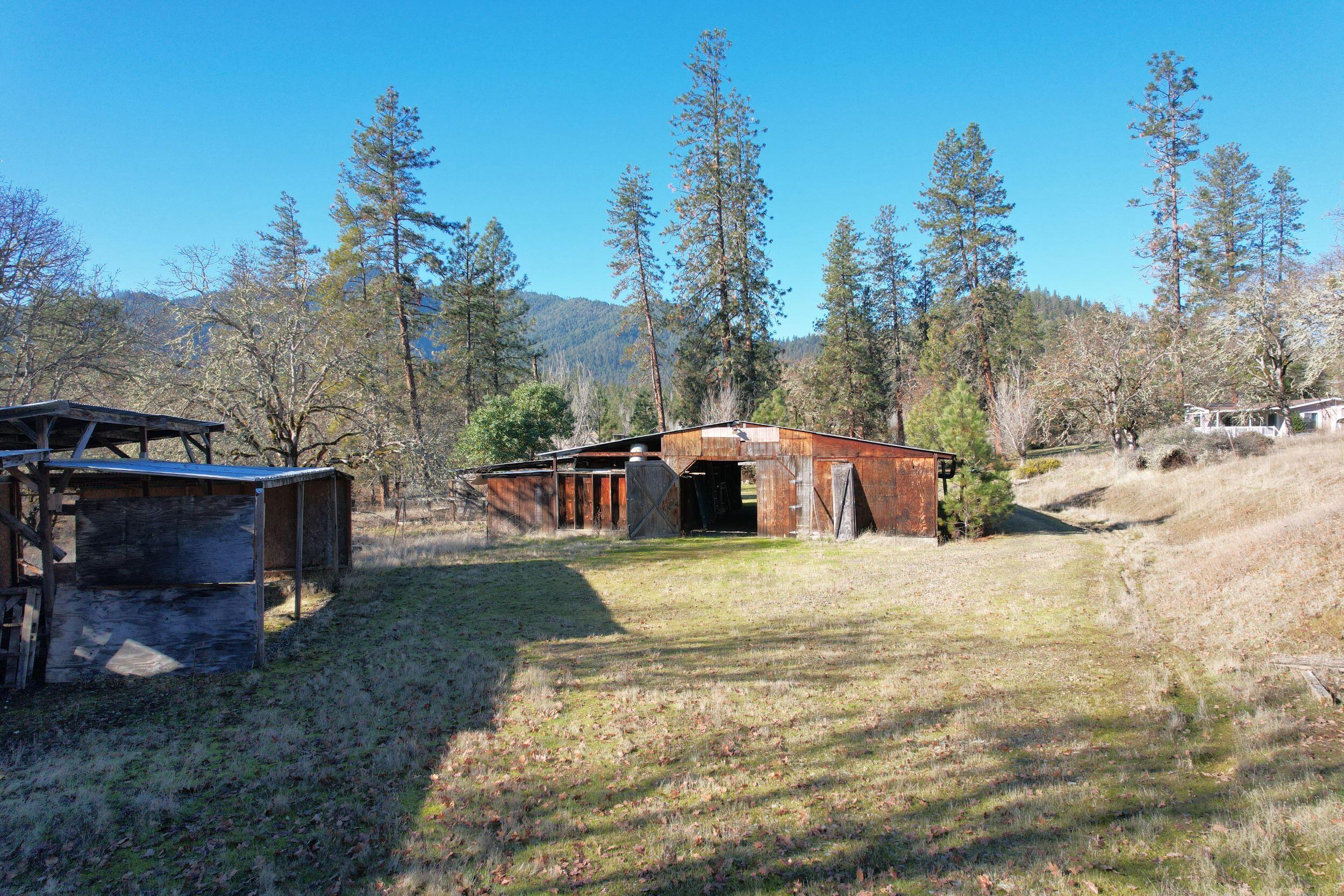 13375 Water Gap Road Williams, OR 97544 - Photo 48 of 54 barn & equip shed