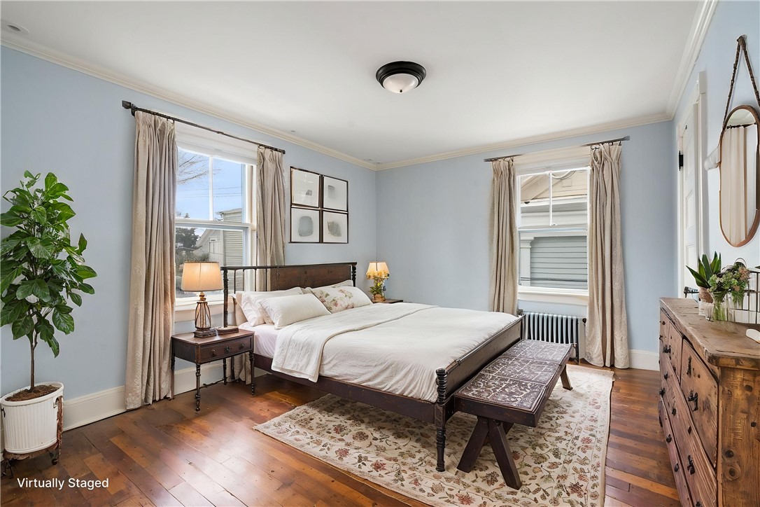 21 Division Street Newport, RI 02840 - Photo 26 of 41 Virtually Staged bedroom 2