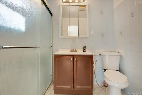 a bathroom with a sink and a toilet