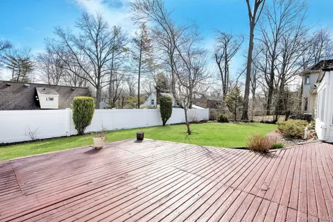 a view of outdoor space and deck