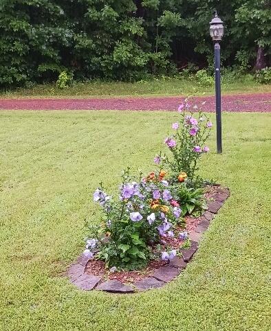 722 New England Road Searsmont, ME 04973 - Photo 28 of 38 front flower garden