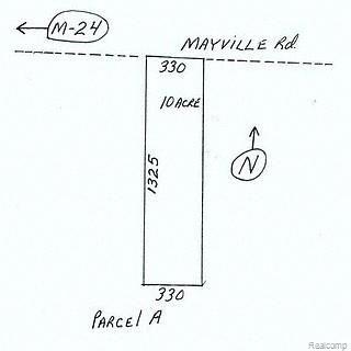 Vacant Mayville Road Clifford, MI 48727 - Photo 1 of 1 drawing