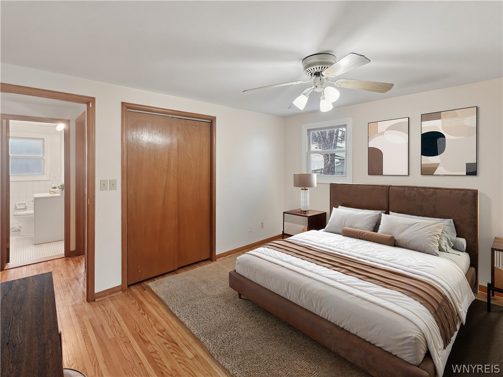 236 Rehm Road Cheektowaga, NY 14043 - Photo 13 of 36 Lower unit bedroom virtually staged