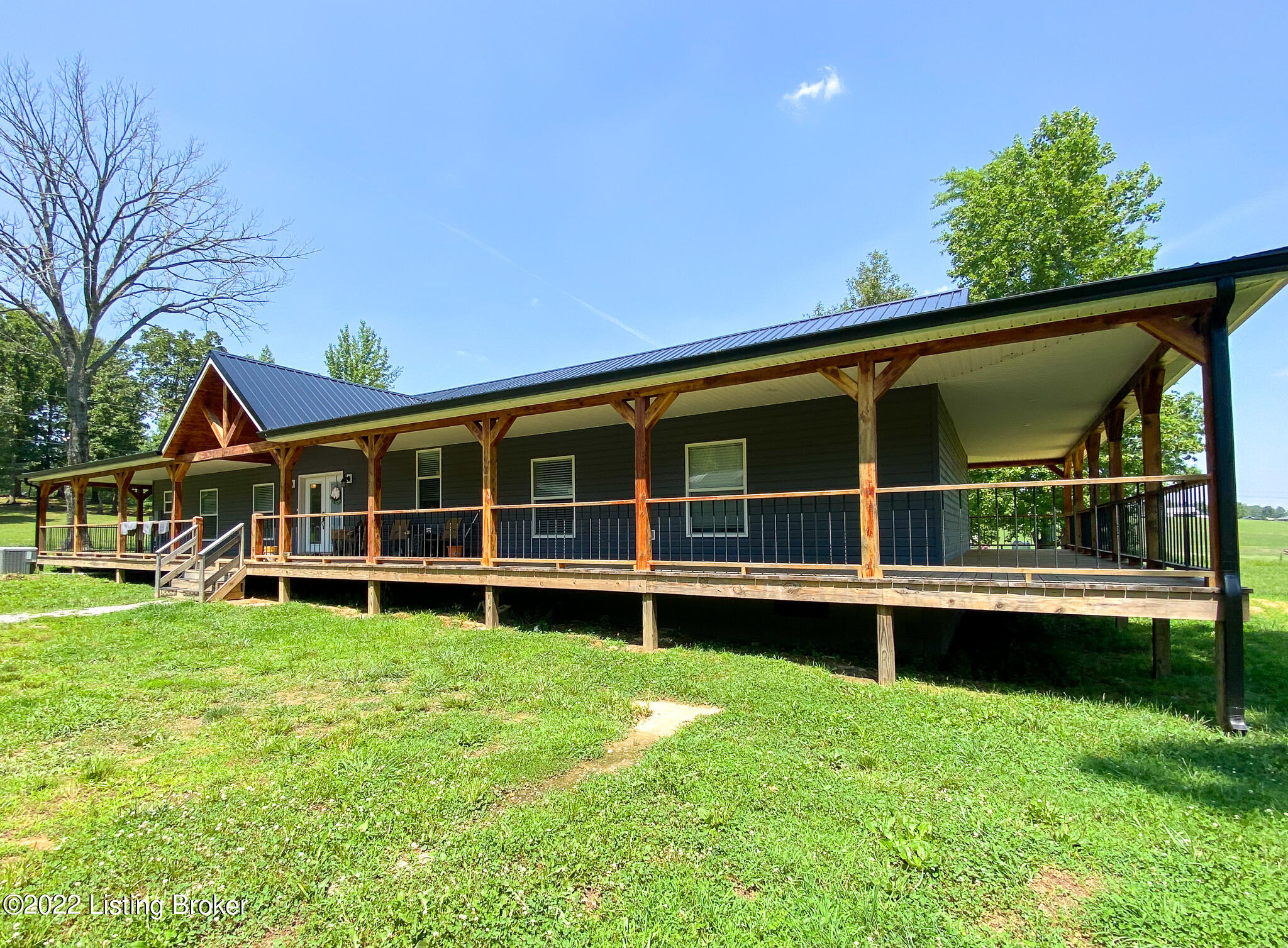 935 Frontage Road Leitchfield, KY 42754 - Photo 75 of 96 Back Corner of Home