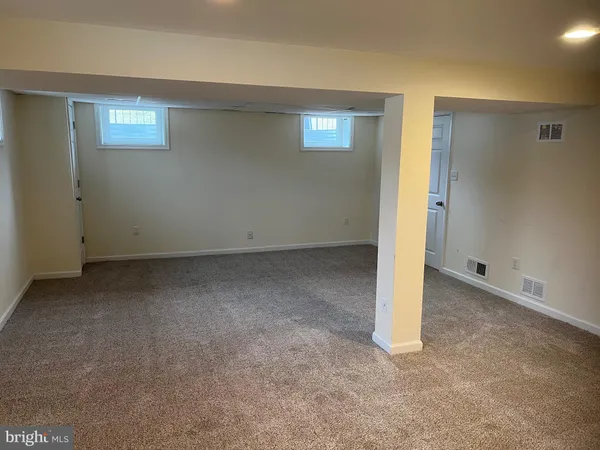 a view of empty room