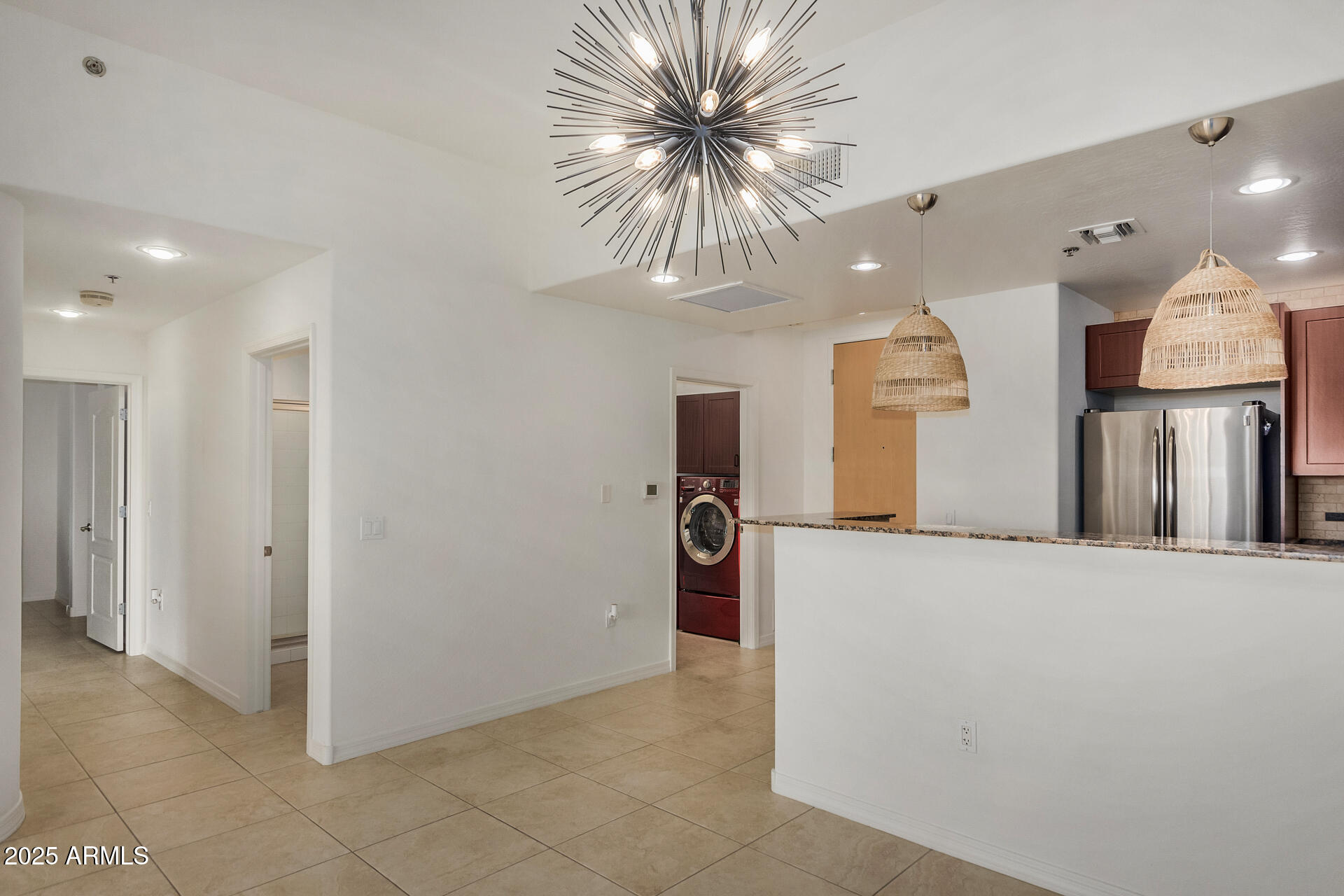 2302 North Central Avenue, Unit 206 Phoenix, AZ 85004 - Photo 12 of 35 a view of livingroom and kitchen with furniture