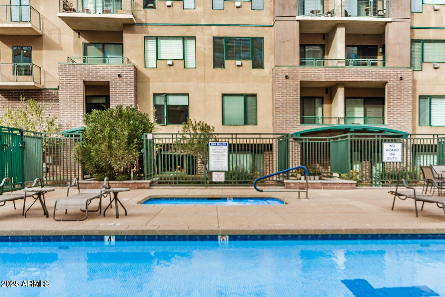 2302 North Central Avenue, Unit 206 Phoenix, AZ 85004 - Photo 34 of 35 a house view with outdoor seating space