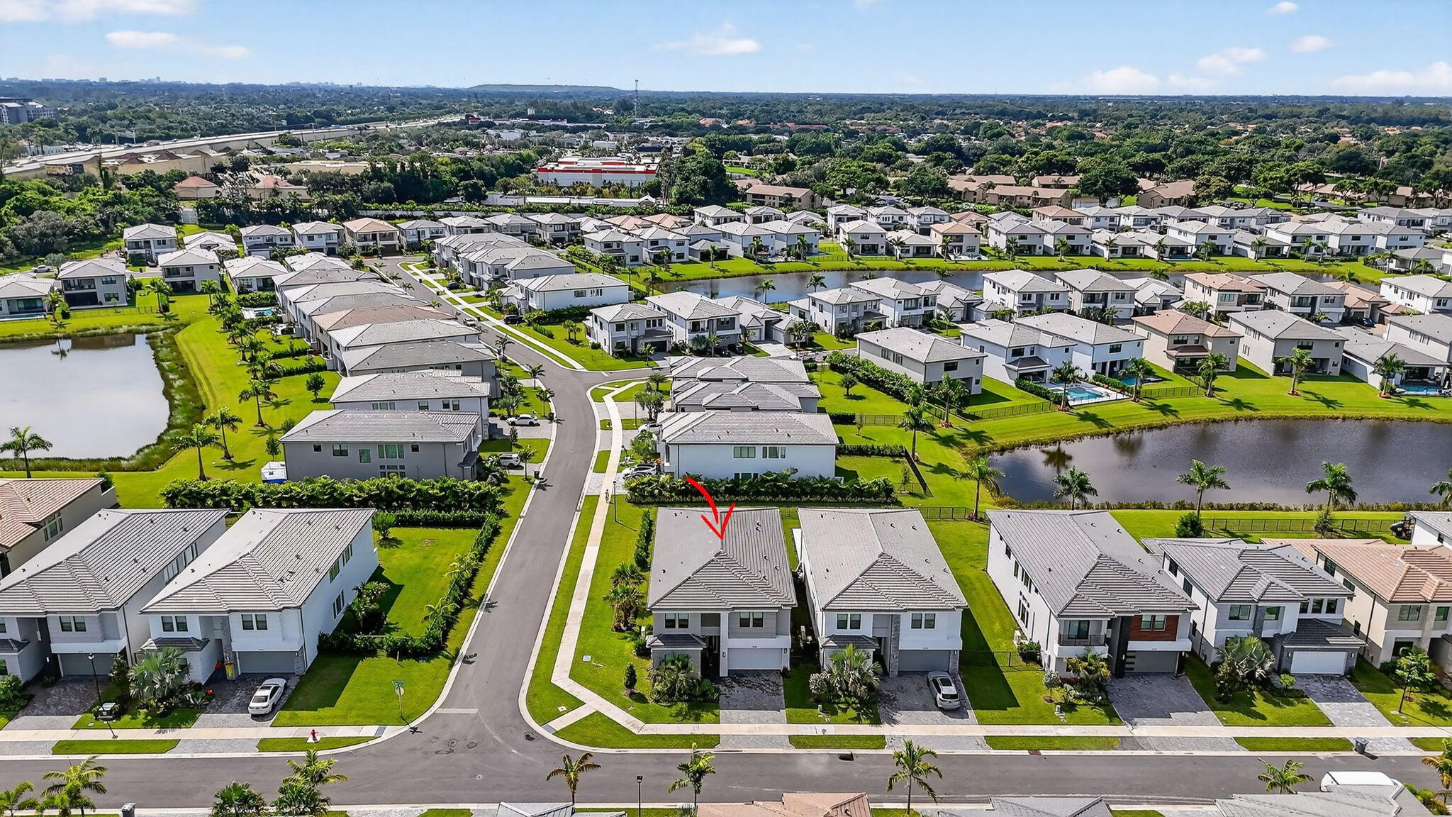 8284 Royal County Down Road Boca Raton, FL 33434 - Photo 67 of 121 an aerial view of residential houses with outdoor space