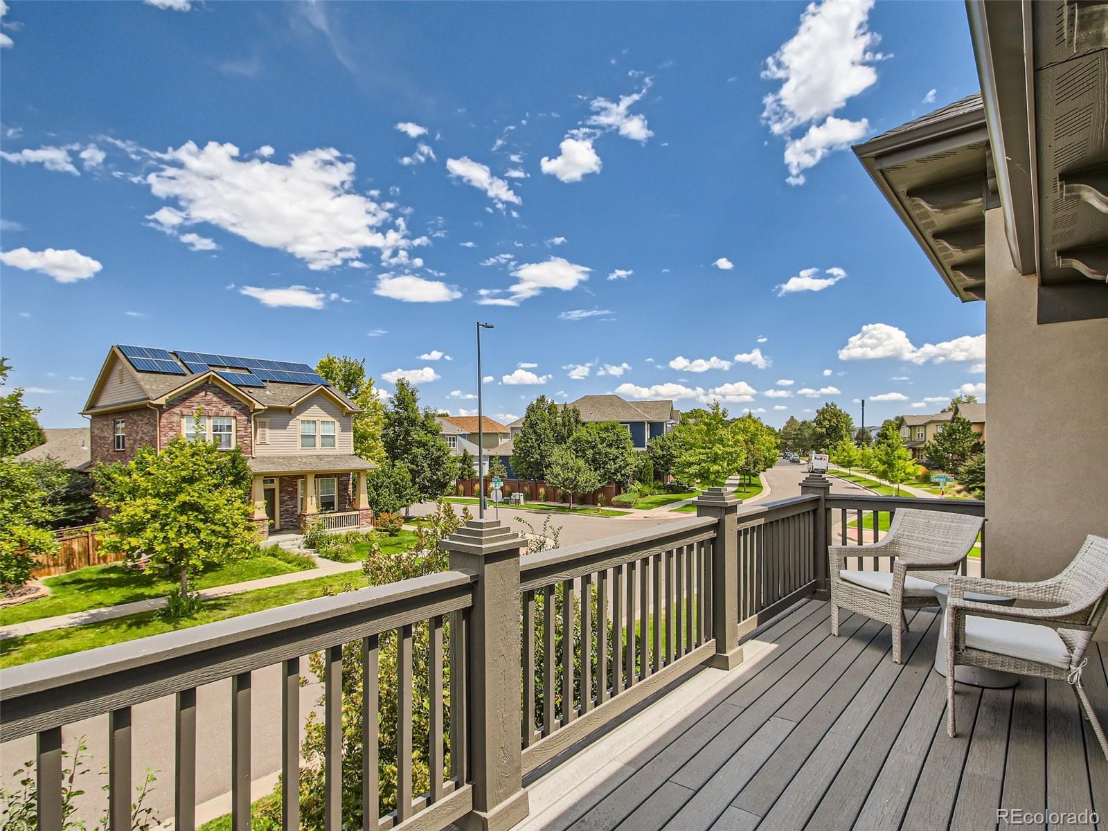 303 Alton Way Denver, CO 80230 - Photo 15 of 35 a view of a balcony with furniture