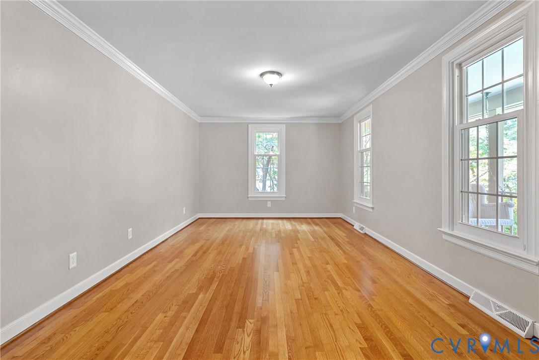 8707 Brown Summit Road North Chesterfield, VA 23235 - Photo 13 of 72 Hardwood flooring, crown moulding, multiple window