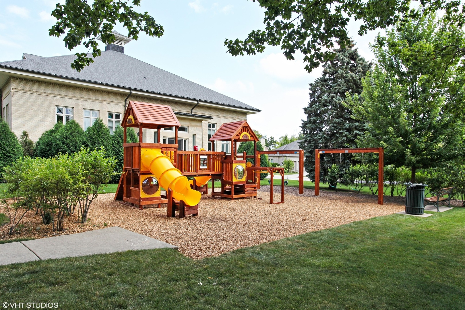 800 De Roo Loop Highwood, IL 60040 - Photo 16 of 22 a view of a park with slide