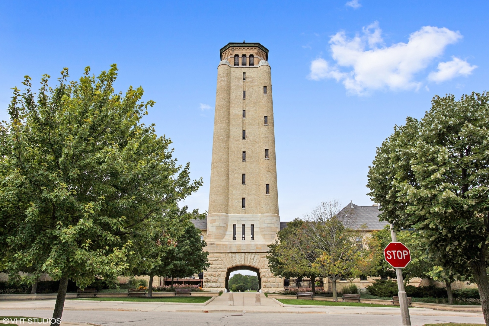 800 De Roo Loop Highwood, IL 60040 - Photo 17 of 22 a front view of a building with street view