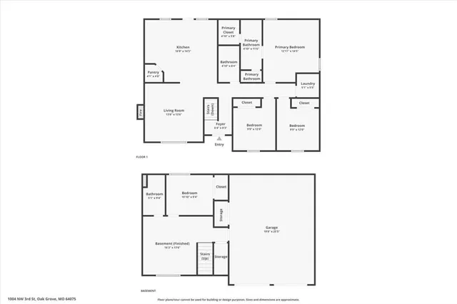 $339,000 | 1004 Northeast 3rd Street, Oak Grove, MO 64075