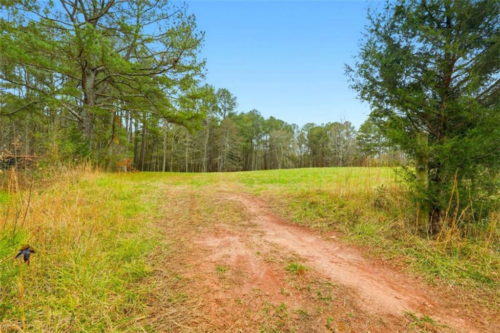 1295 Double Bridges Road Winder, GA 30680 - Photo 43 of 59 a view of yard with swimming pool and green space