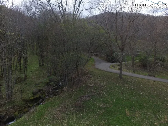 a view of a dry yard