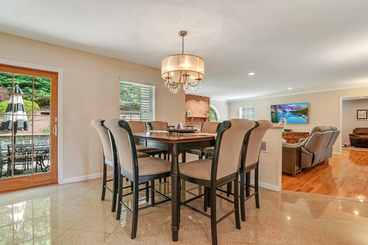 1376 Buck Ridge Drive Stroudsburg, PA 18360 - Photo 12 of 56 a view of a dining room with furniture and window