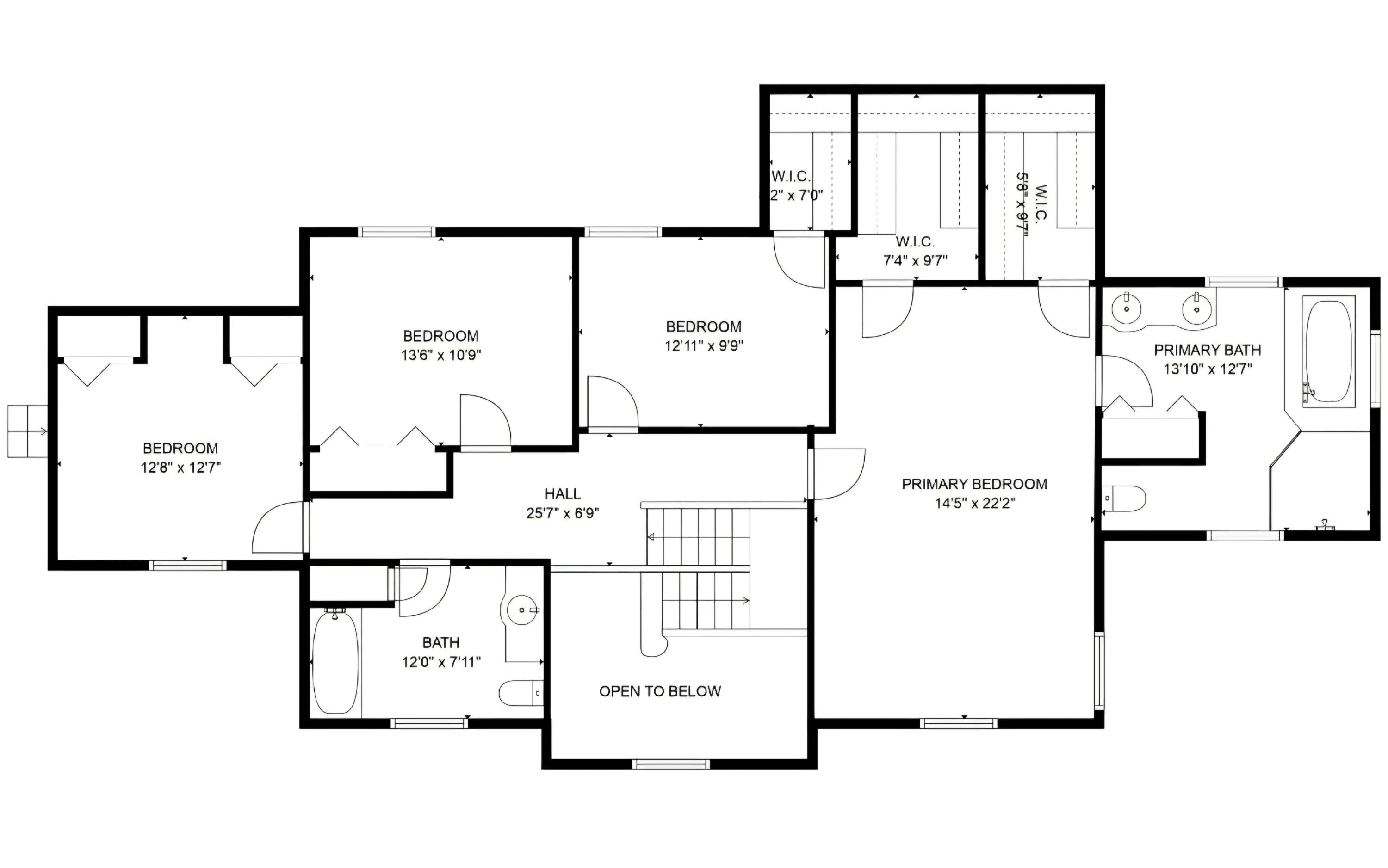 1376 Buck Ridge Drive Stroudsburg, PA 18360 - Photo 54 of 56 a picture of a floor plan