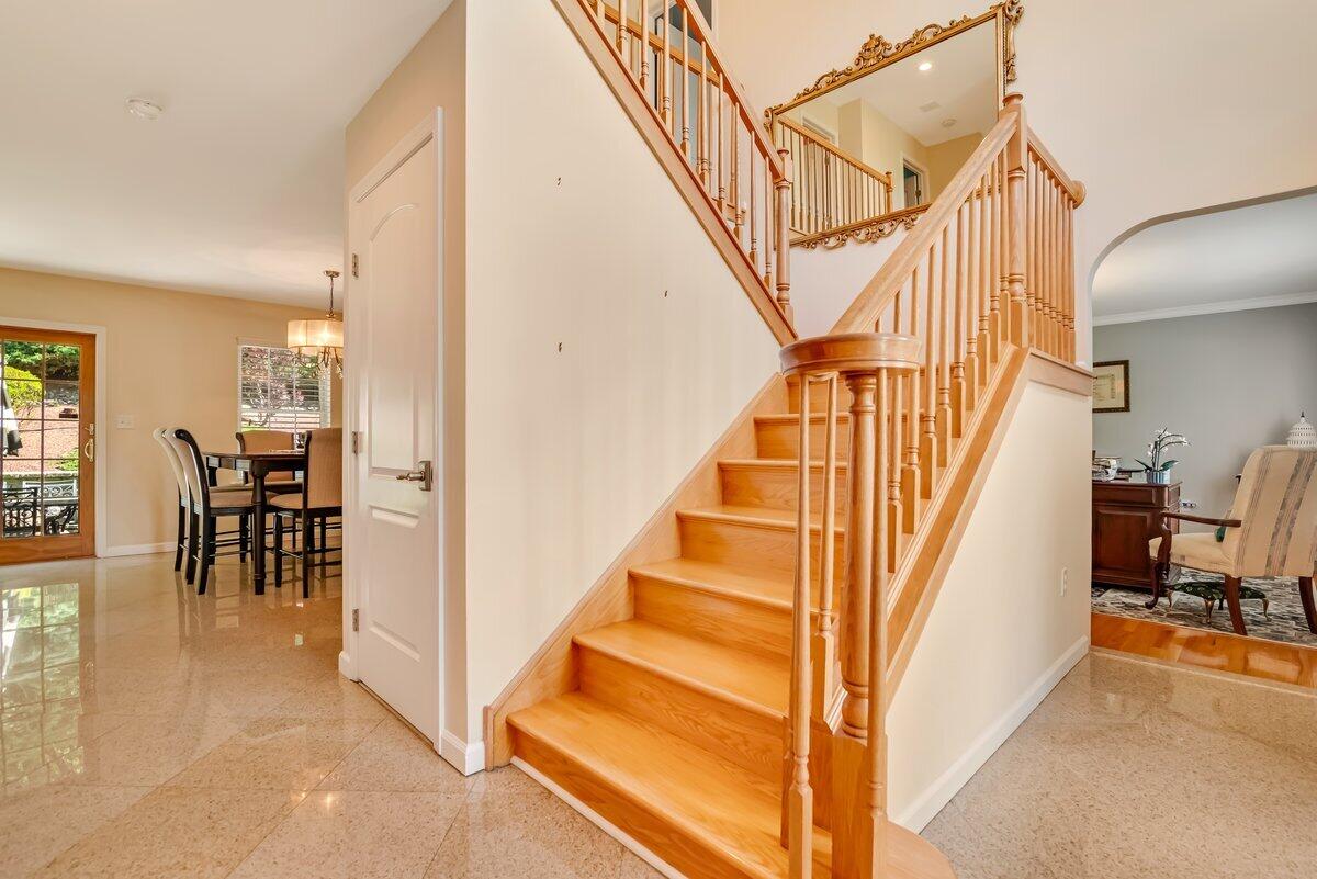 1376 Buck Ridge Drive Stroudsburg, PA 18360 - Photo 9 of 56 a view of entryway and hall with dining room
