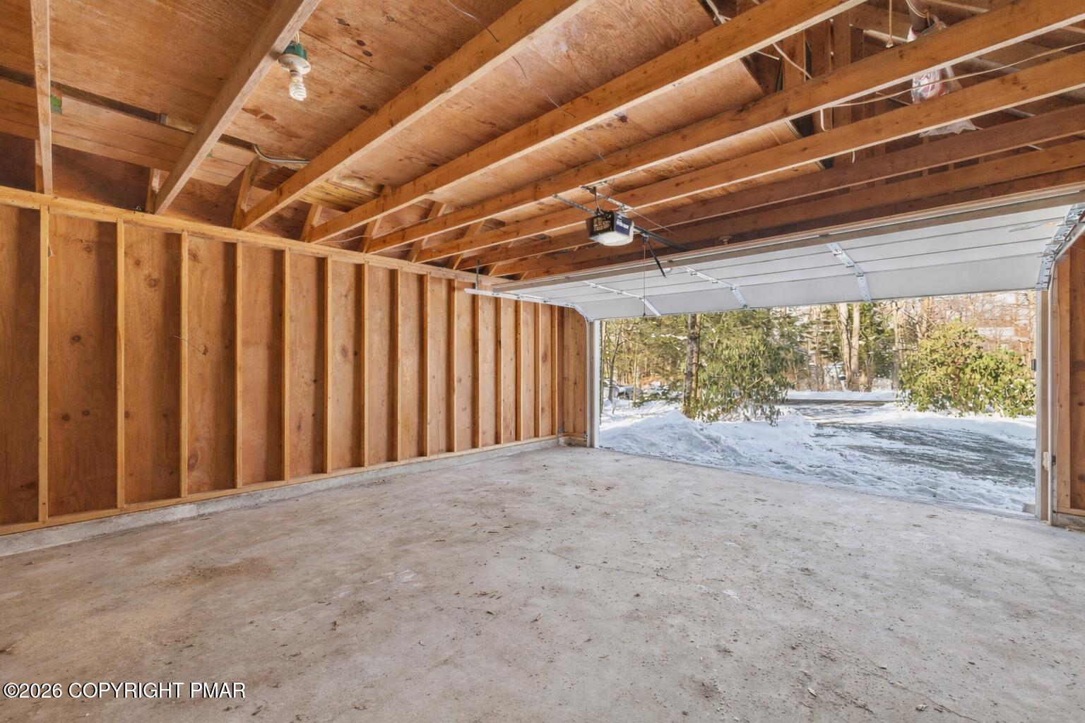 119 Long Woods Road Tobyhanna, PA 18466 - Photo 16 of 27 a view of large room with wooden walls