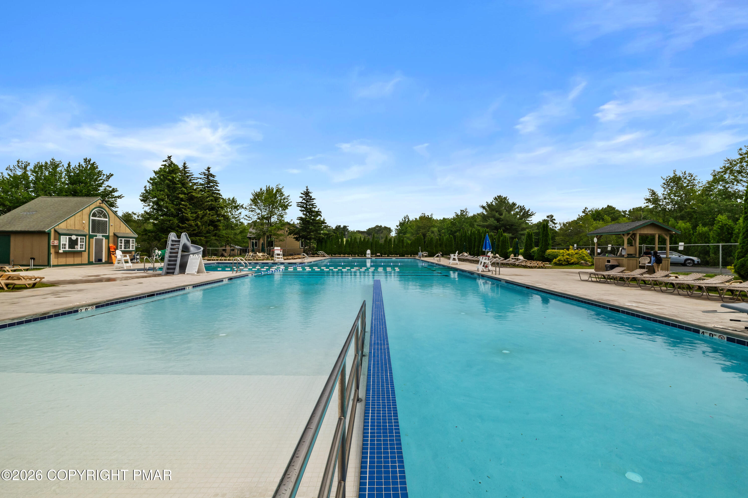 119 Long Woods Road Tobyhanna, PA 18466 - Photo 24 of 27 a view of swimming pool with outdoor space