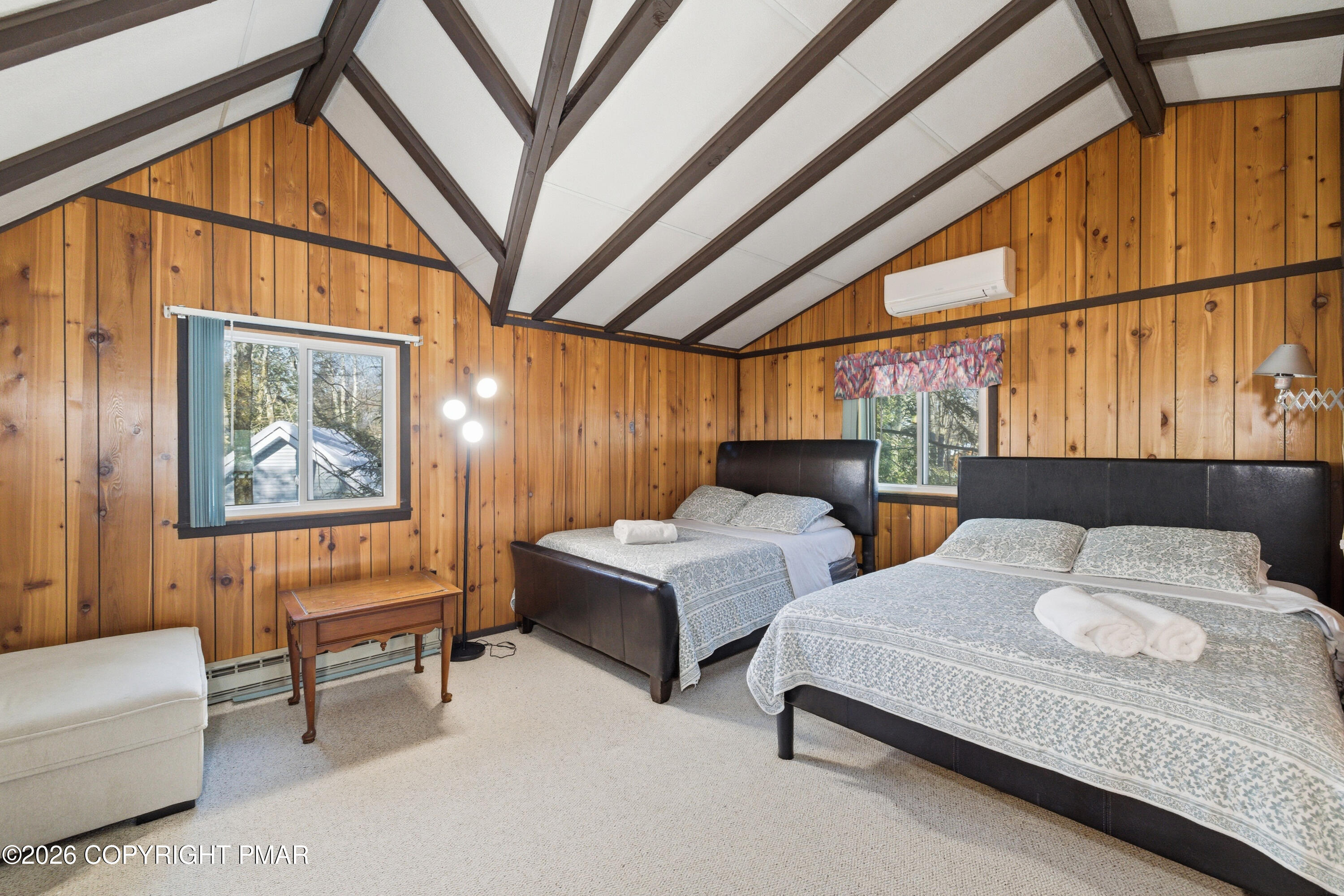 119 Long Woods Road Tobyhanna, PA 18466 - Photo 10 of 27 a bedroom with furniture and a window