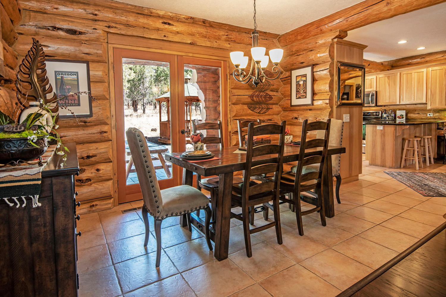 16700 Fair Mile Road Sisters, OR 97759 - Photo 15 of 60 Open to Living Room & Kitchen with Access to Covered Patio