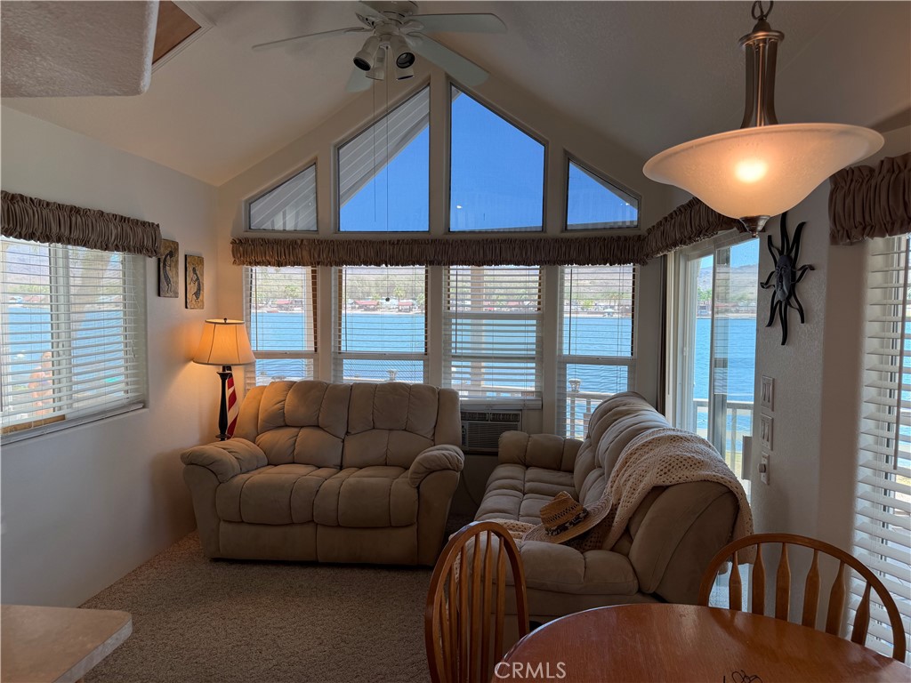 1451 Parker Dam Road, Unit 11 Earp, CA 92242 - Photo 4 of 54 YOUR VIEW when you walk in the door. the blue in the window IS THE COLORADO RIVER :)