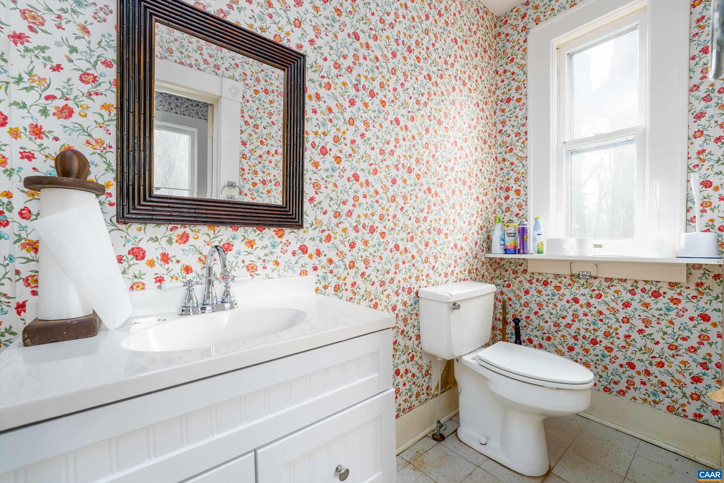 278 James River Road Scottsville, VA 24590 - Photo 19 of 59 a bathroom with a sink and a toilet