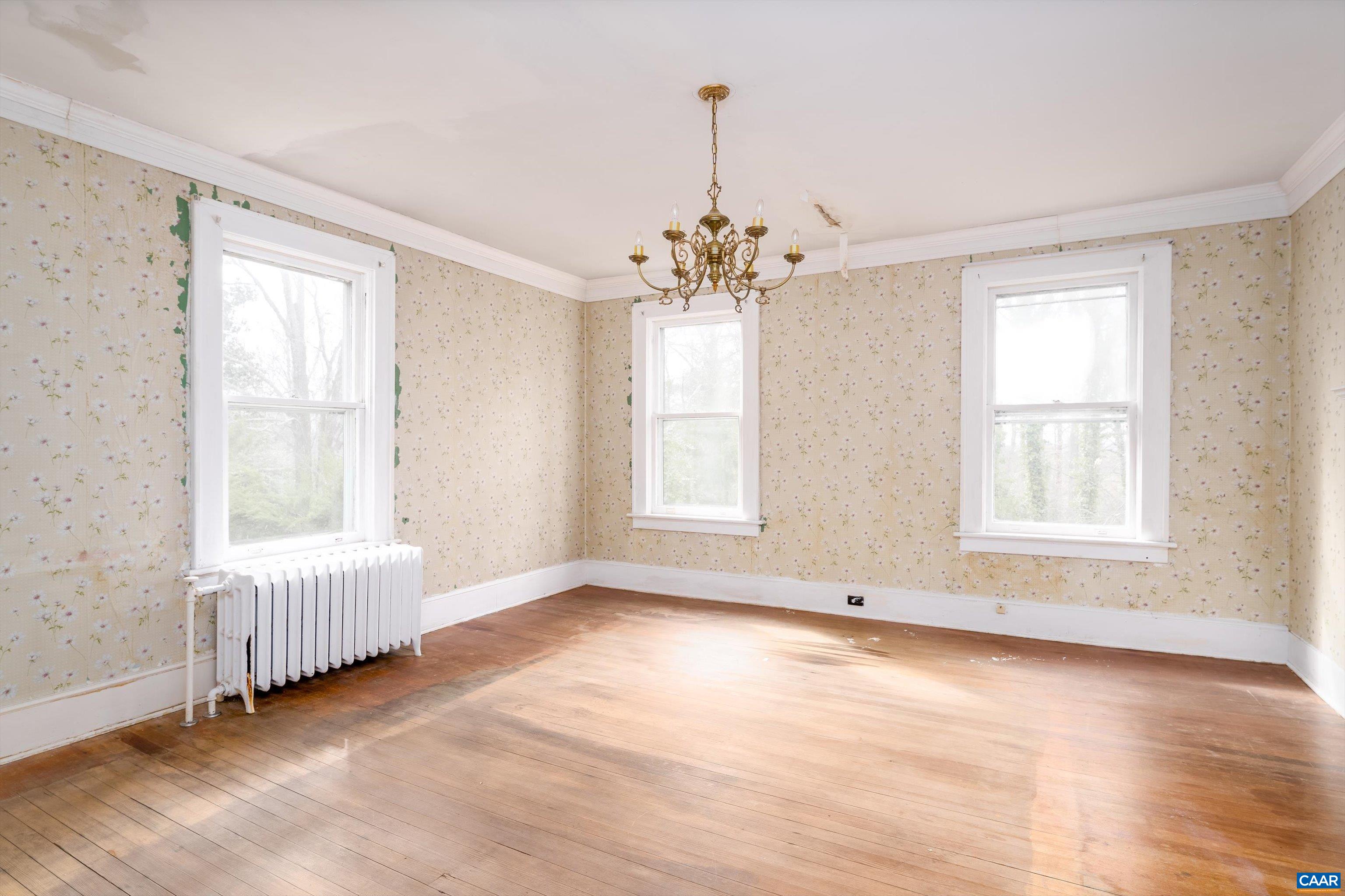 278 James River Road Scottsville, VA 24590 - Photo 32 of 59 a view of an empty room with a window