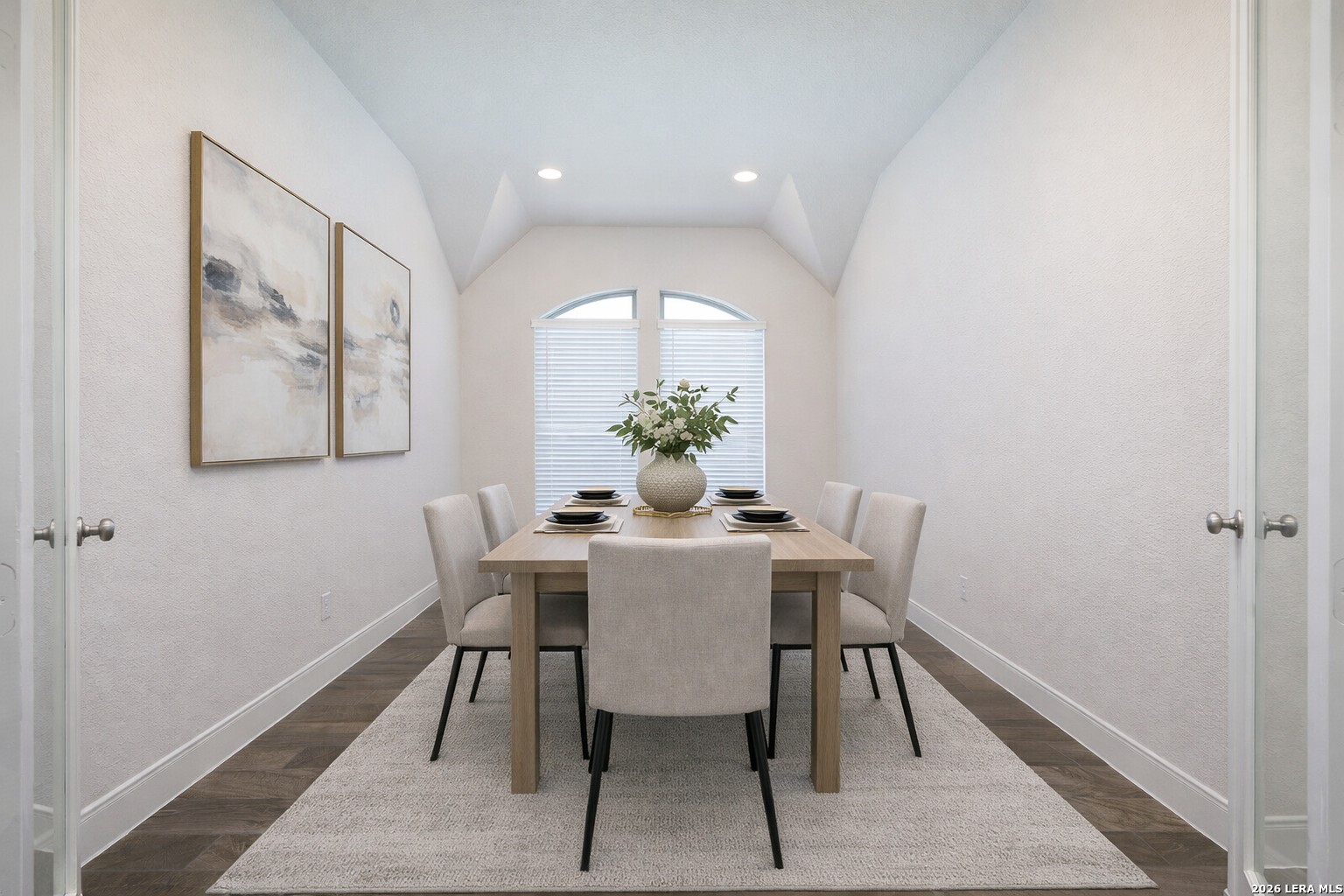 3654 Braford Way Bulverde, TX 78163 - Photo 15 of 32 a view of a dining room with furniture window and wooden floor