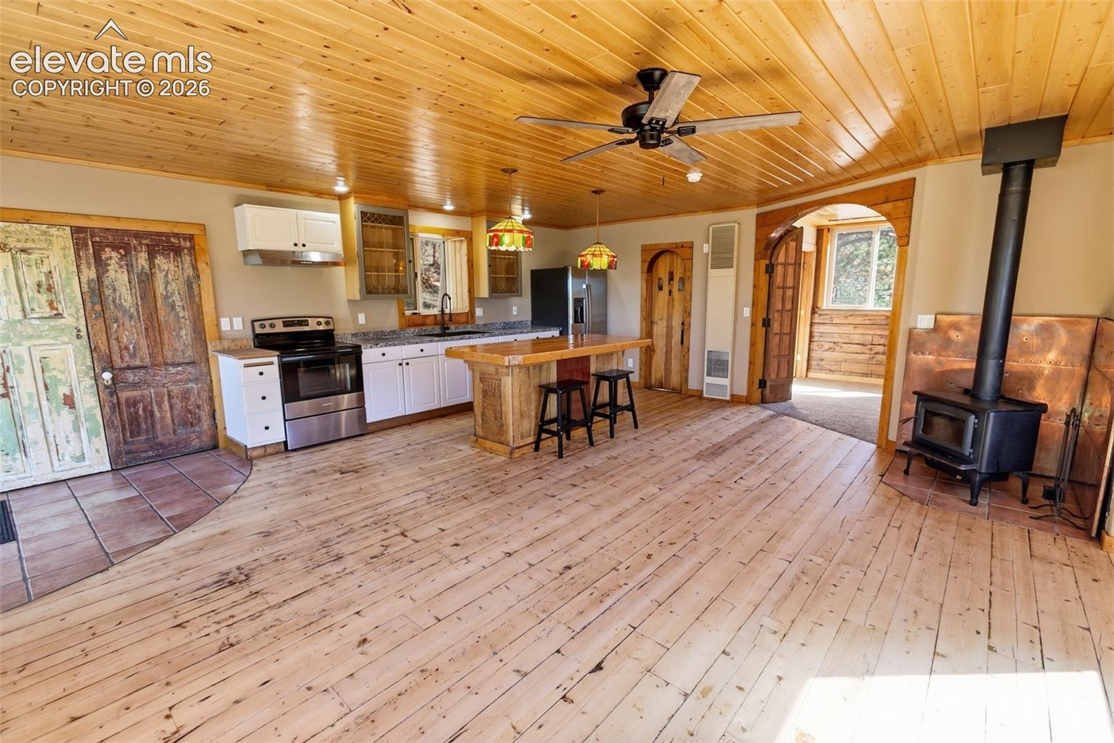 3303 Trail Creek Road Lake George, CO 80827 - Photo 45 of 49 Loft Apt Living & Kitchen