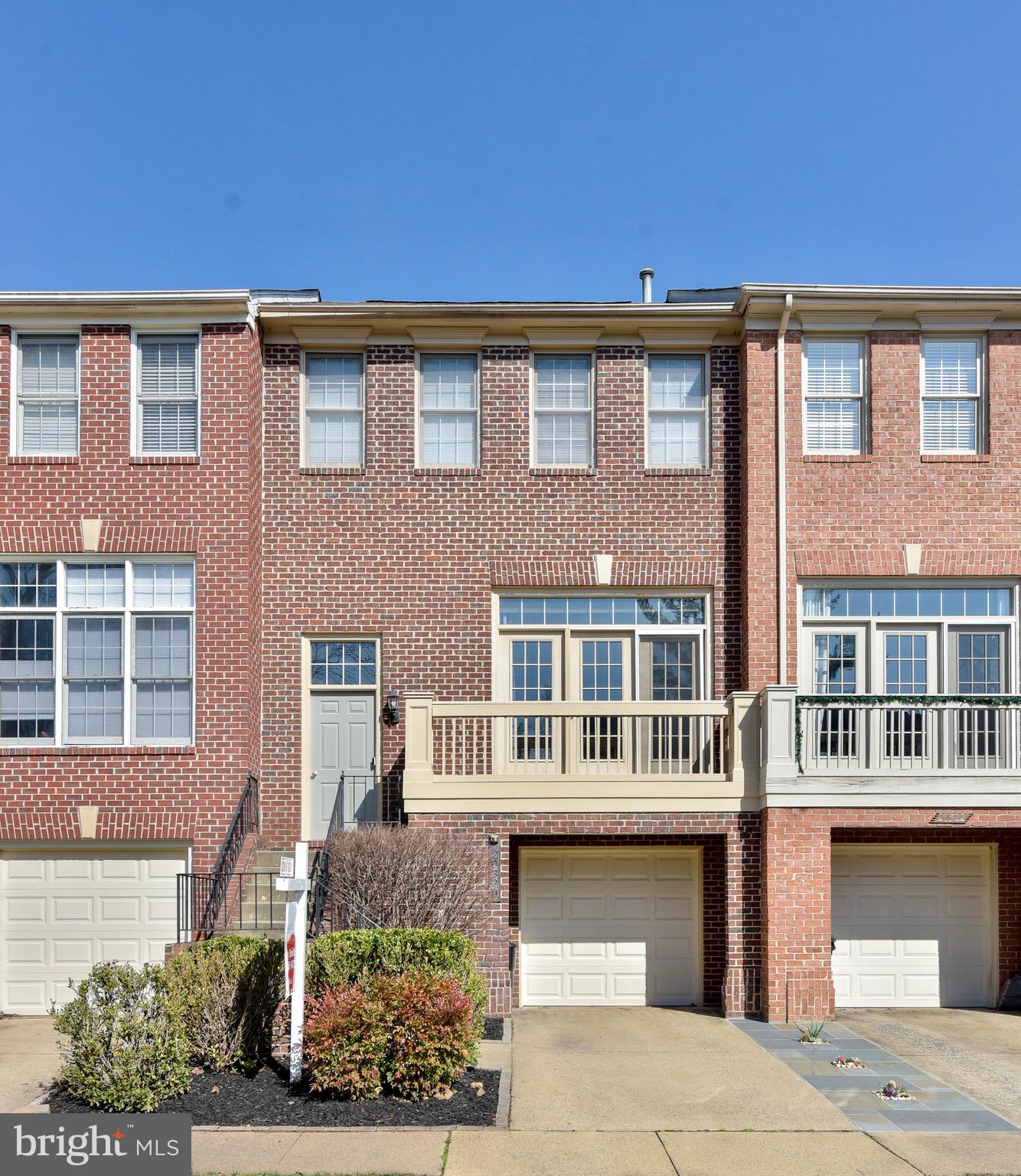 20320 Burnley Square Sterling, VA 20165 - Photo 2 of 37 Stately brick front w/balcony and one car garage