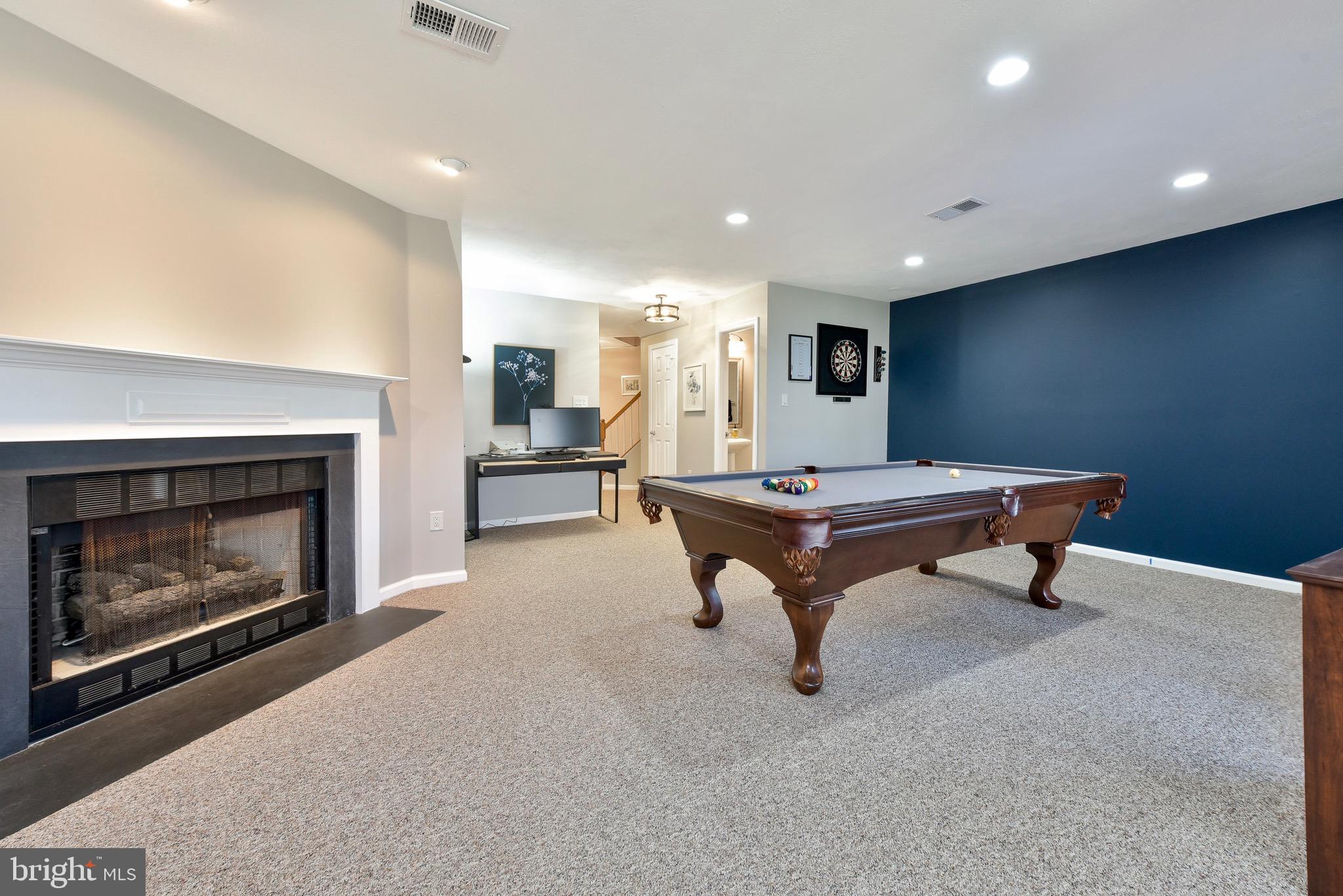 20320 Burnley Square Sterling, VA 20165 - Photo 25 of 37 Enjoy the ambiance and warmth of the gas fireplace