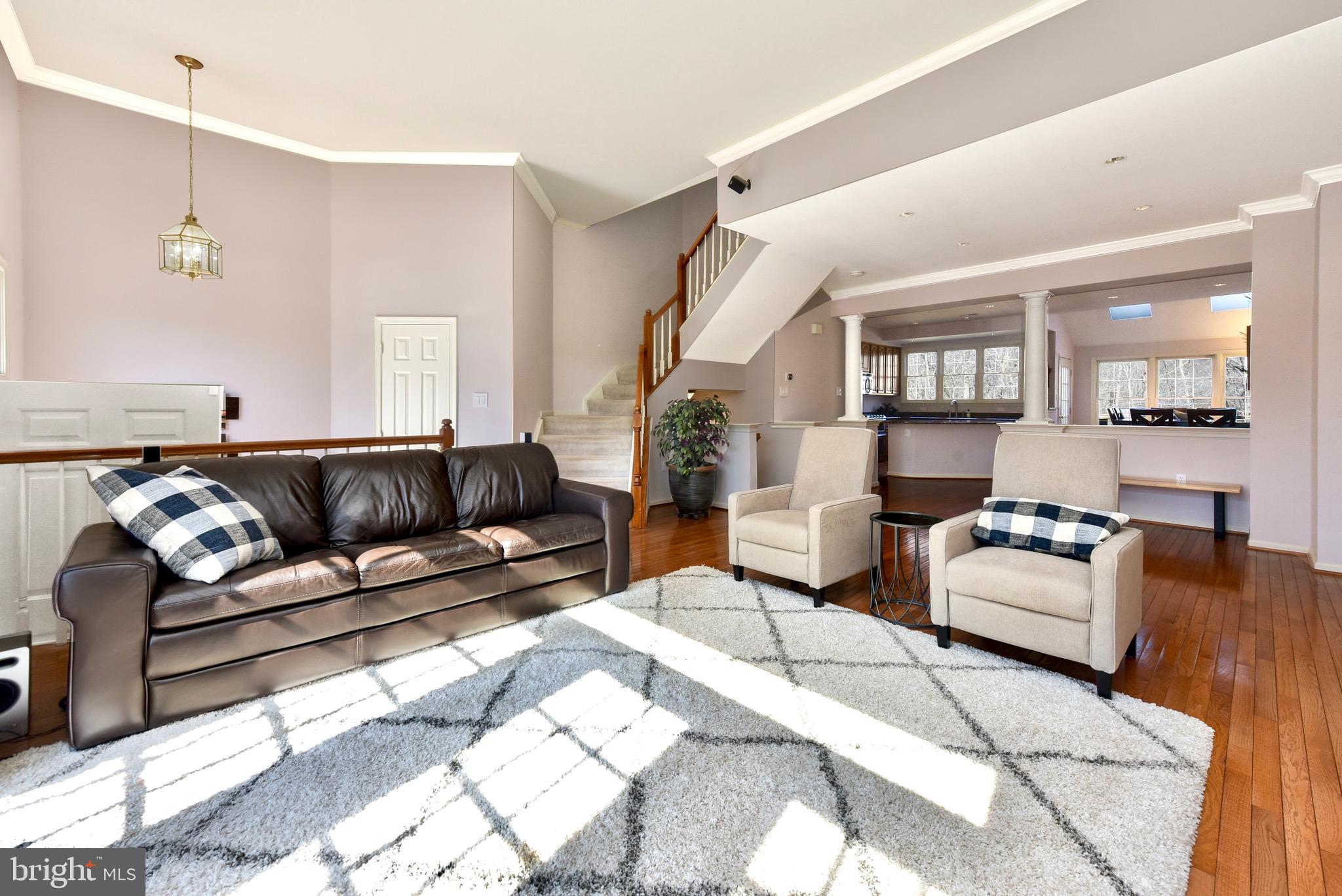 20320 Burnley Square Sterling, VA 20165 - Photo 4 of 37 The spacious combined LR/DR is soaked in sunlight