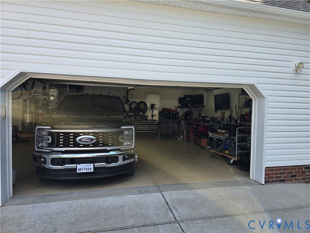 748 Factory Mill Road Bumpass, VA 23024 - Photo 44 of 44 a car parked in garage