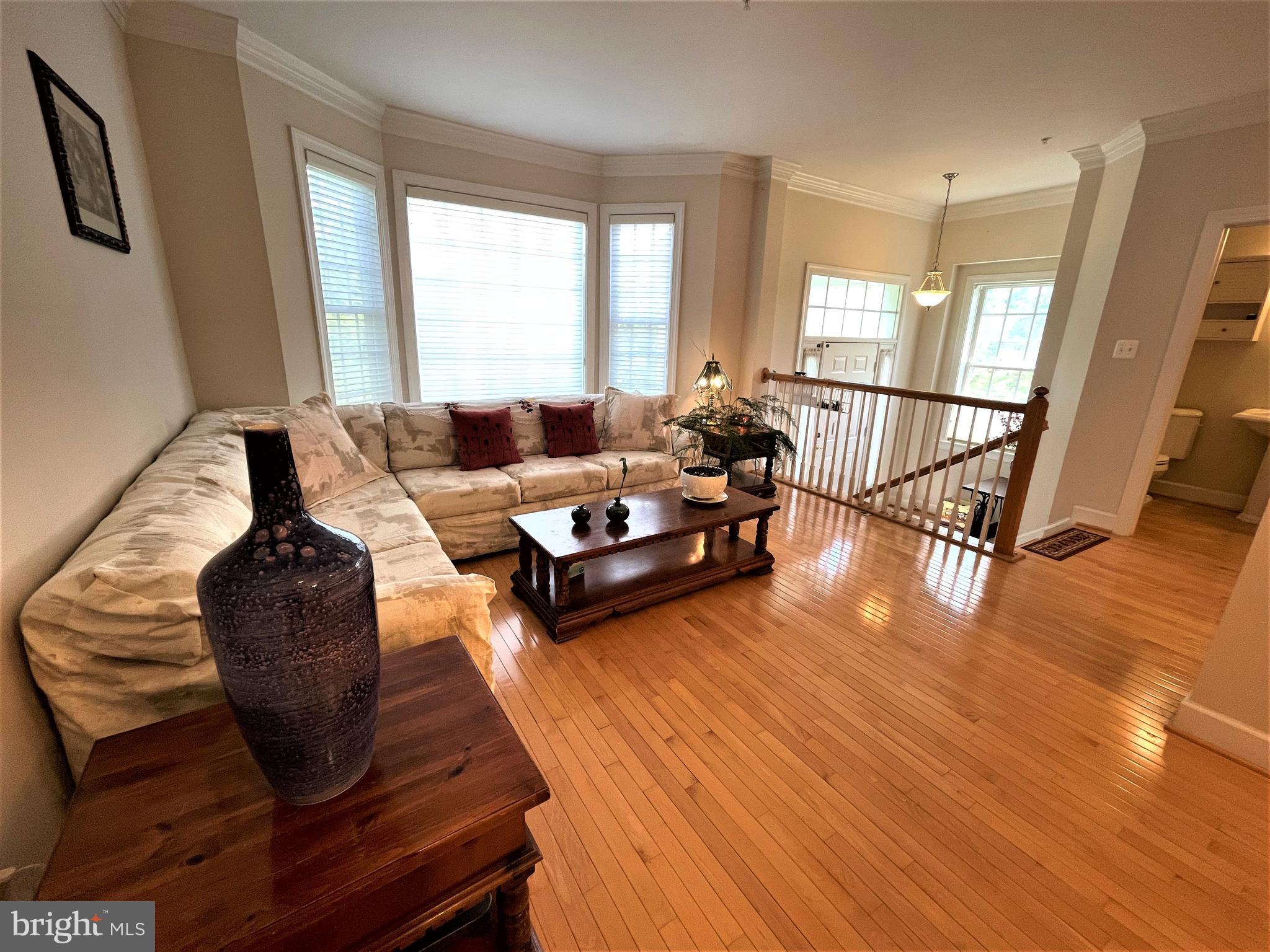 1138 Gaither Road Rockville, MD 20850 - Photo 4 of 53 Spacious living room with hardwood floors