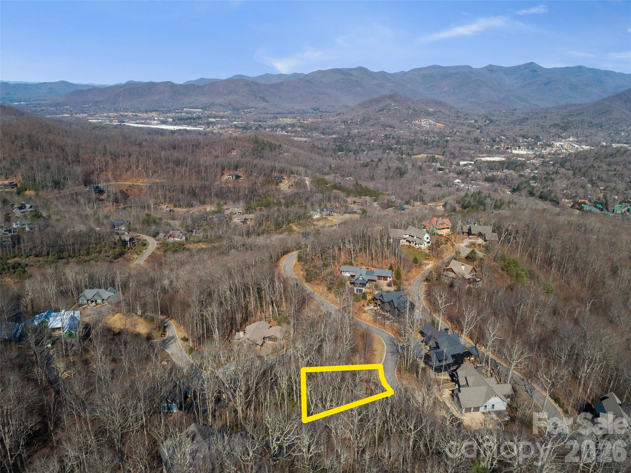 5 Crockett Ridge Road, Unit 179 Black Mountain, NC 28711 - Photo 14 of 20 a view of a city with mountain