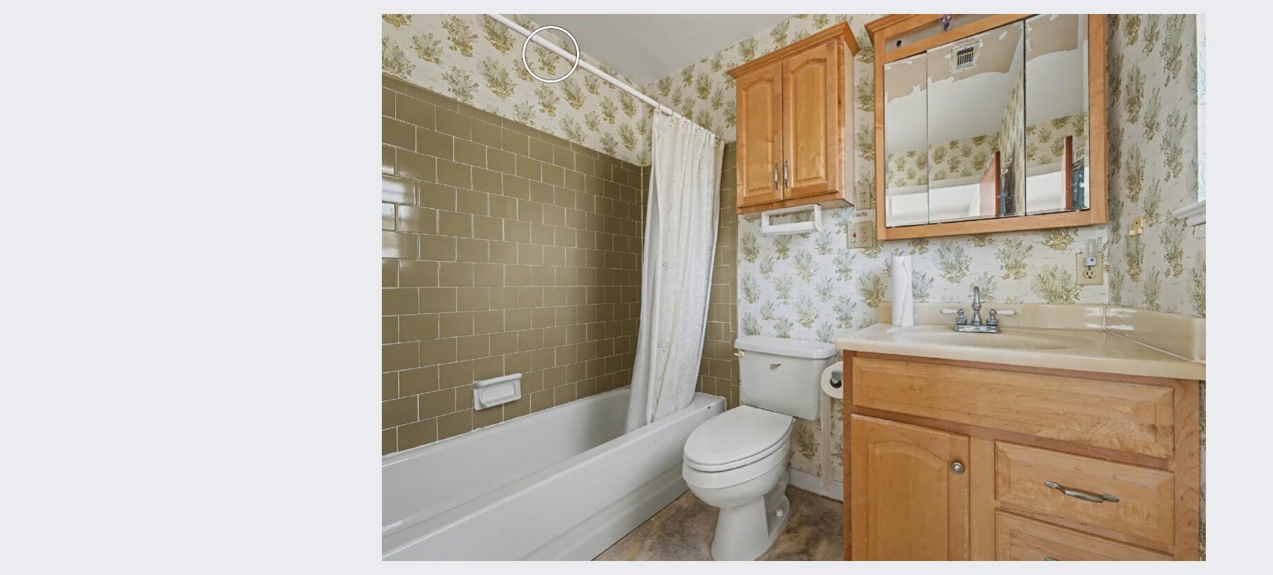 1208 Sunshine Drive Crestview, FL 32539 - Photo 24 of 38 a bathroom with a granite countertop sink a toilet and shower