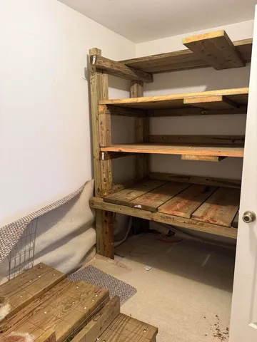 a view of front door